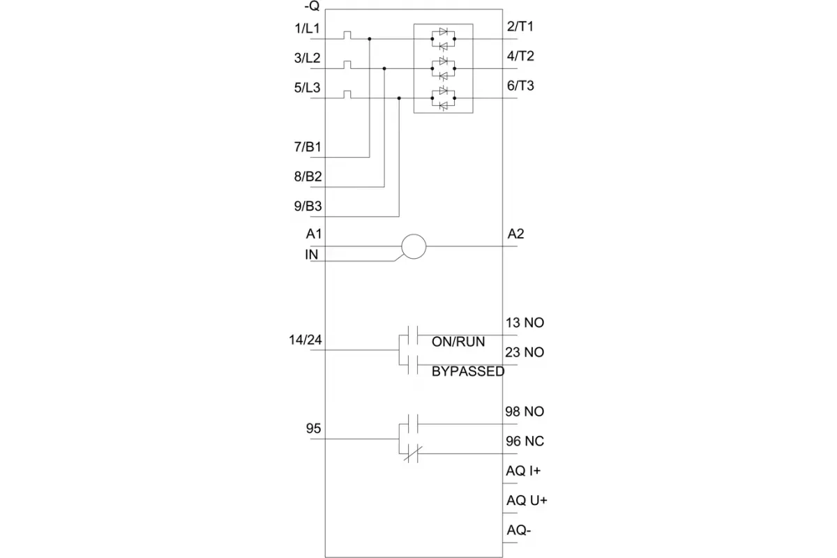 Siemens 3RW5146-1XC14 — промышленный компонент