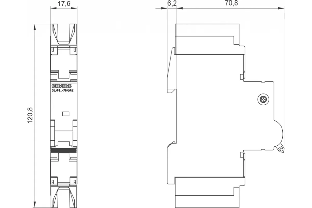 Siemens 5SJ4101-7HG42 — компонент энергетического оборудования