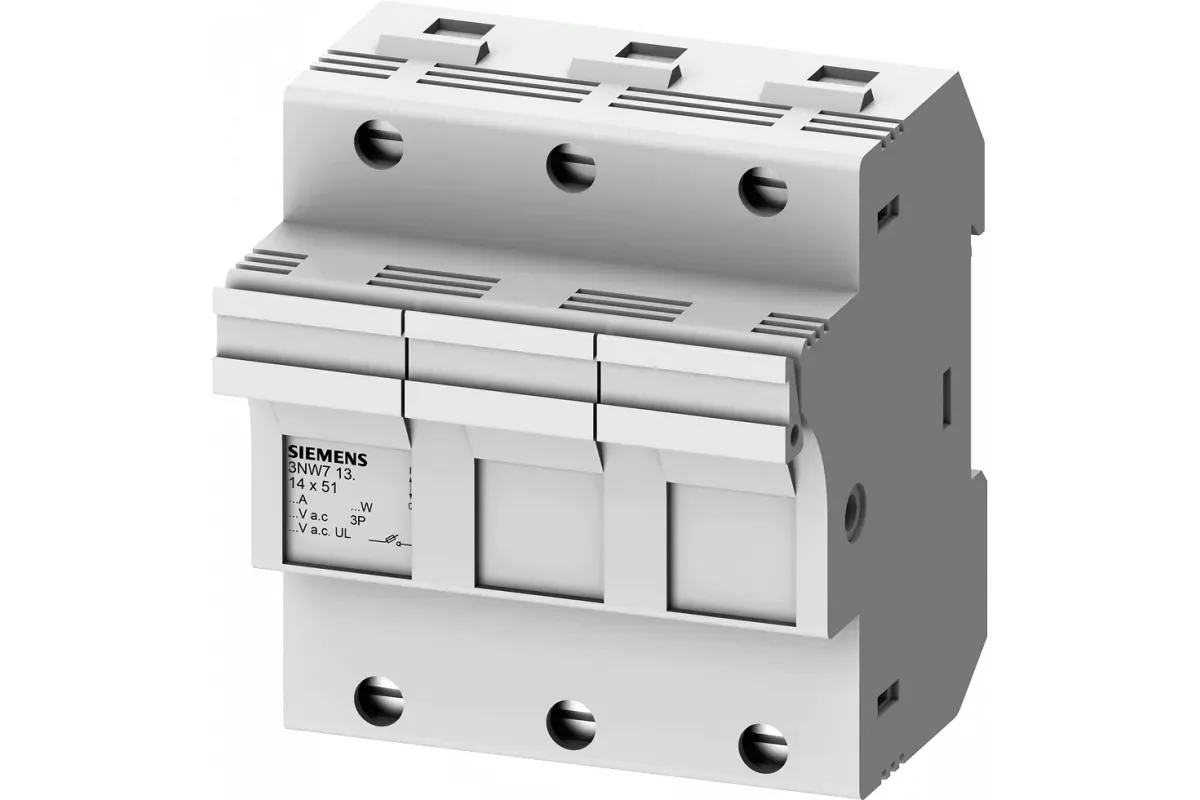 Siemens 3NW7151 — Цилиндрические предохранители и основания