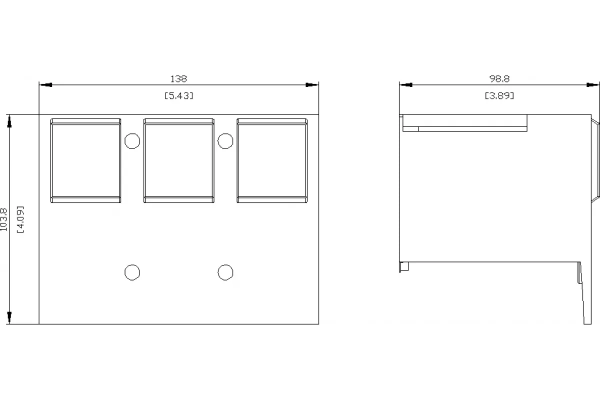 Siemens 3VA9471-0WD40 — Клеммная крышка