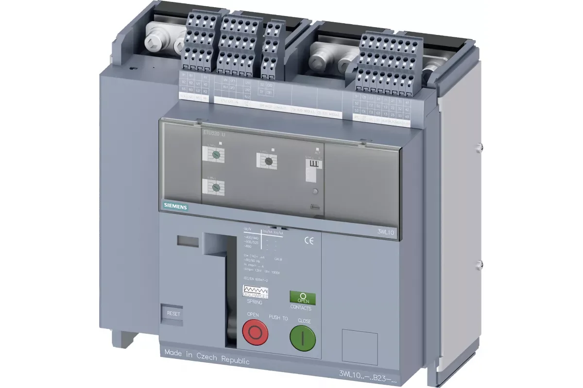 Siemens 3WL1006-1.B22-.... — 4-х полюсный