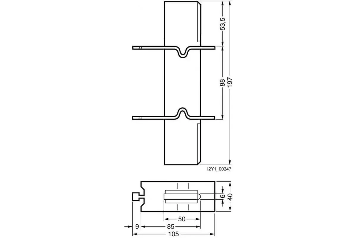 Siemens 3NH3530 — Держатели для плавких вставок LV HRC