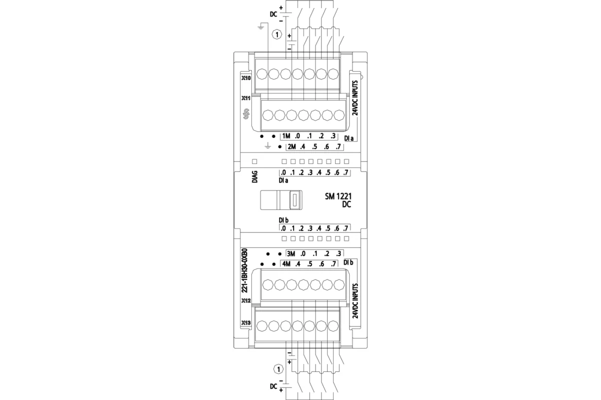 Siemens 6ES7222-1BD22-0XA0 — промышленный компонент