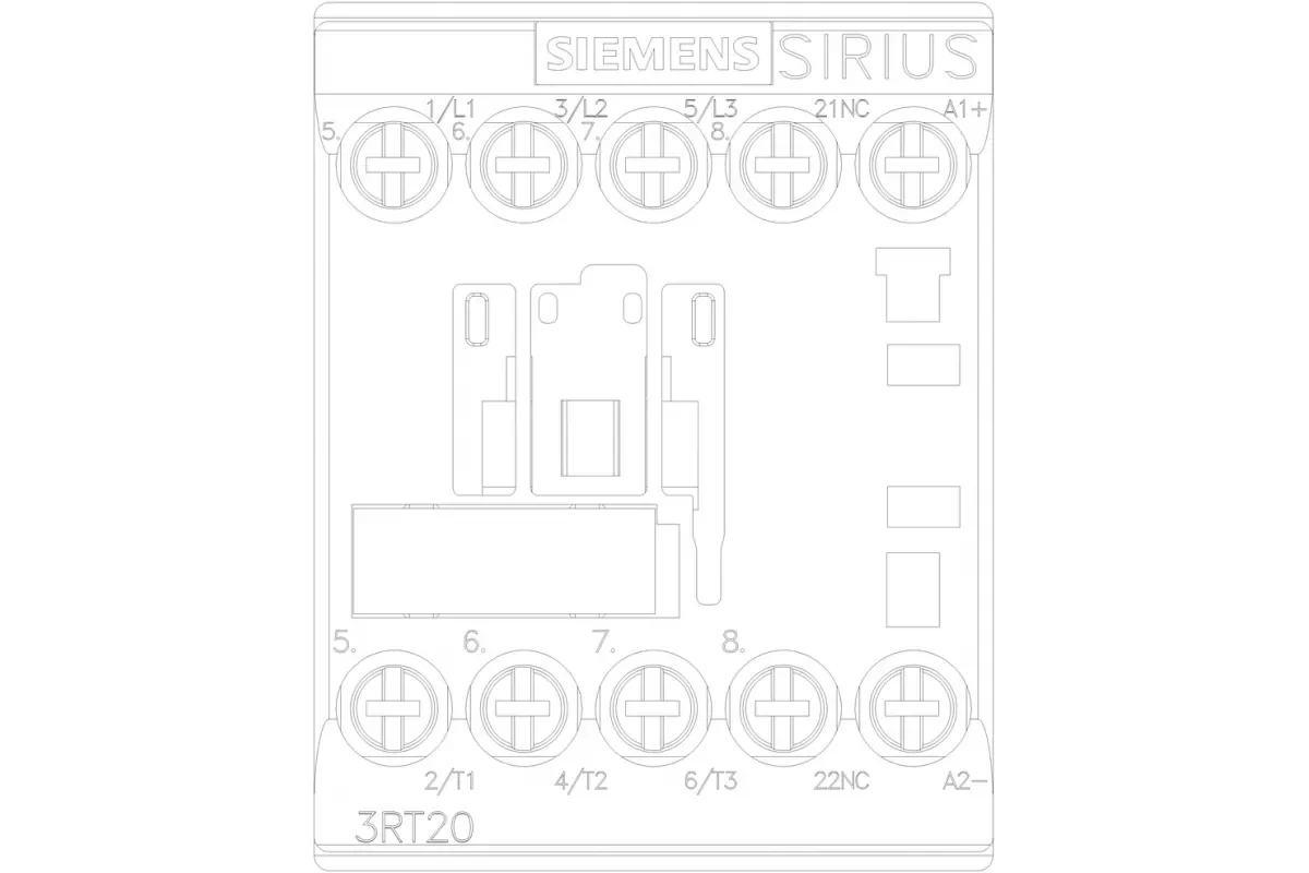 Siemens 3RT1956-4EA1-Z X95 — промышленный компонент