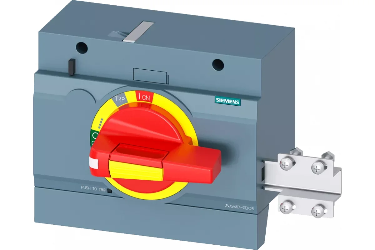 Siemens 3VA9467-0EK23 — Поворотный привод с фронтальной установкой стандарт