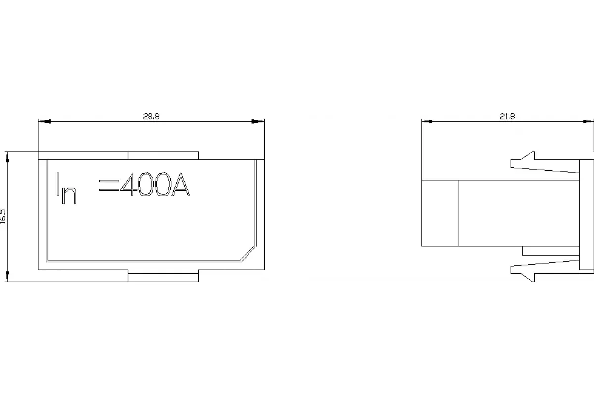 Siemens 3VW9011-0AA30 — Внешний трансформатор тока для нейтрального проводника для