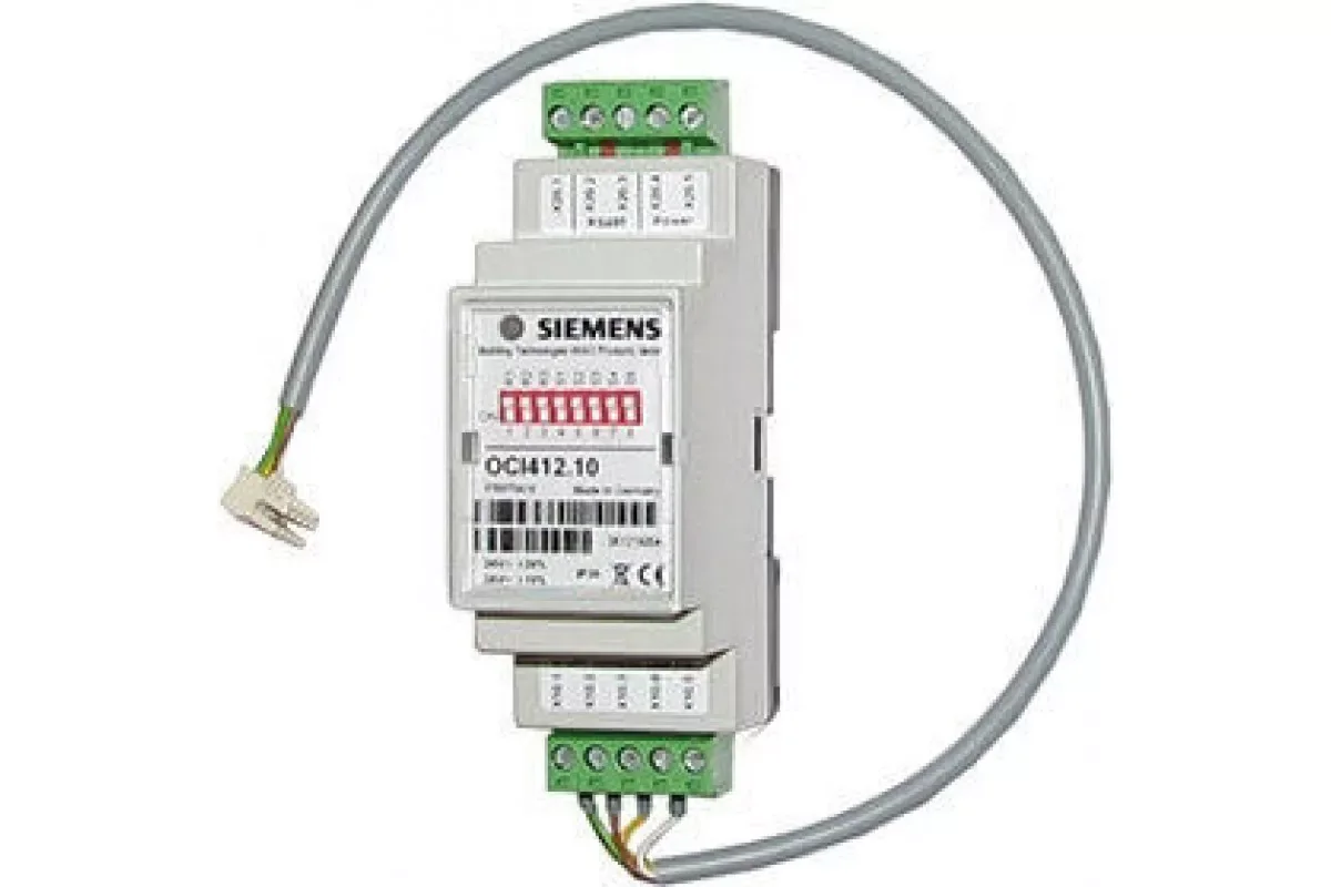 Siemens OCI430A109 — Обзор заказных данных