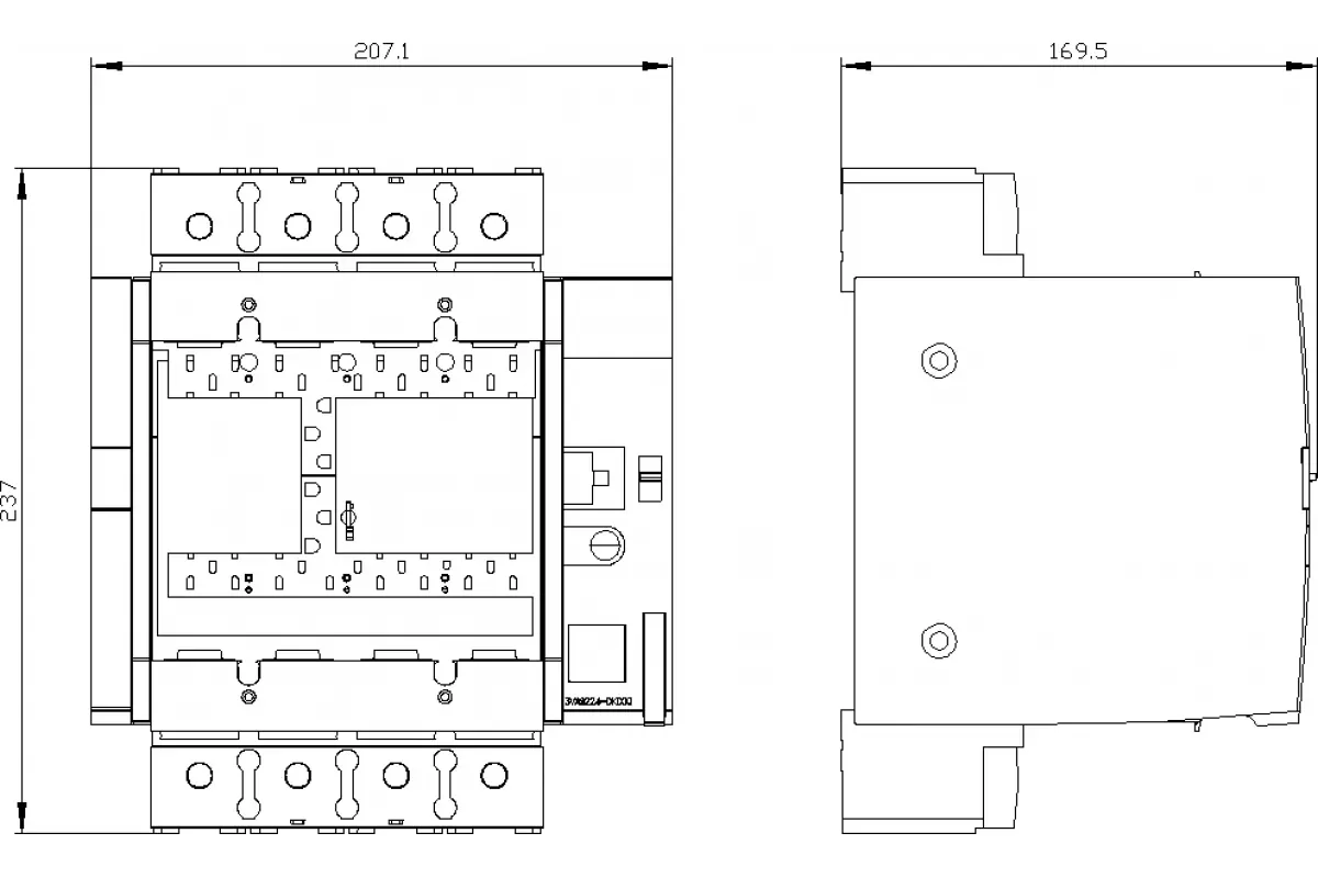 Siemens 3VA9214-0JJ22 — Клемма для круглого провода