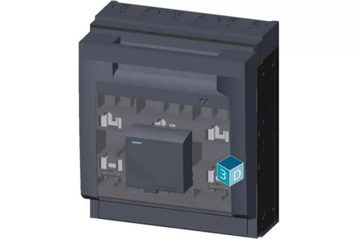Siemens 3NP1163-1DA20 — Установка на монтажной панели