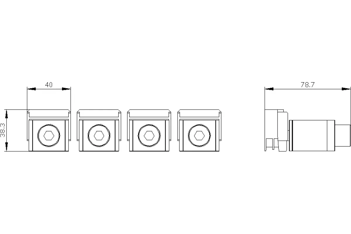 Siemens 3VA9383-0SB10 — Декоративная накладка