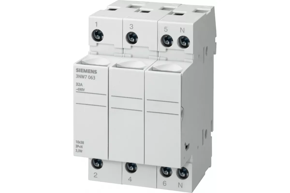 Siemens 3NW7033-1 — Компактные основания для стартерных комбинаций