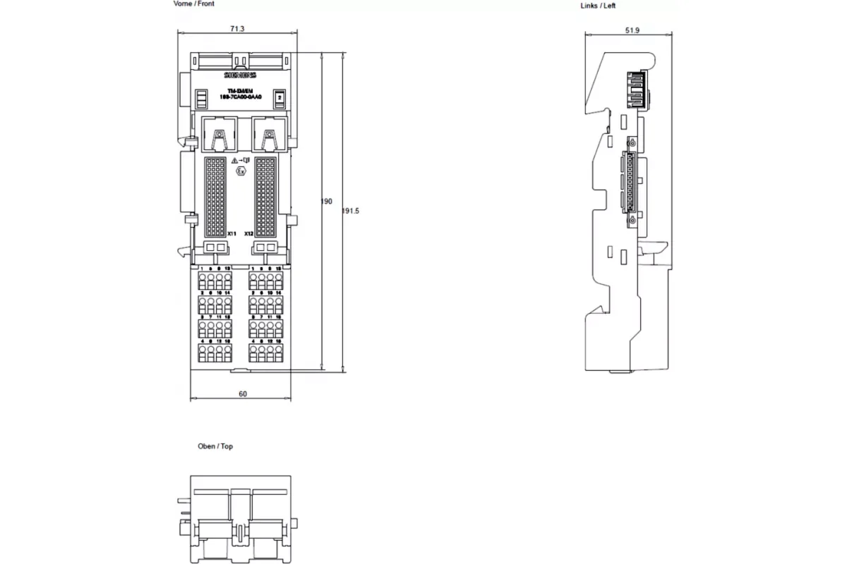 Siemens 6ES7193-7AA00-0AA0 — Обзор заказных данных