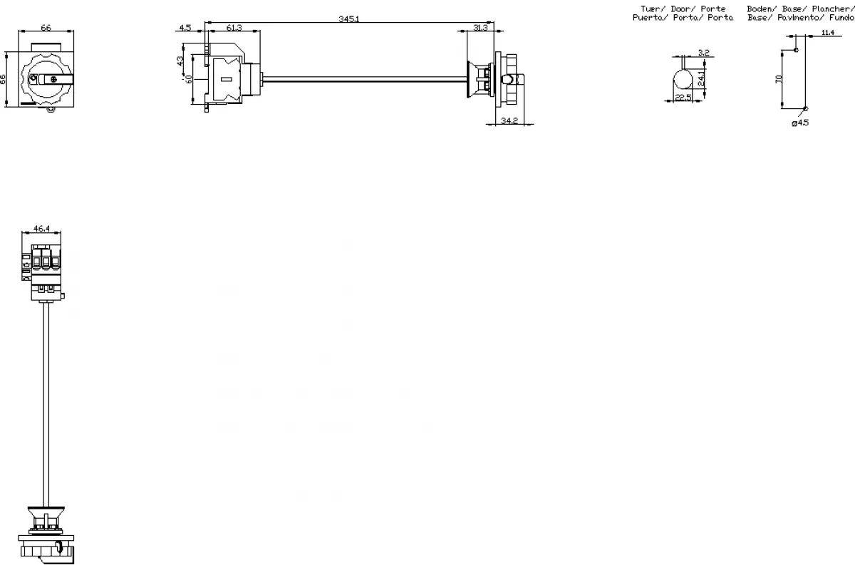 Siemens 3LD3048-1TK51 — Главный выключатель