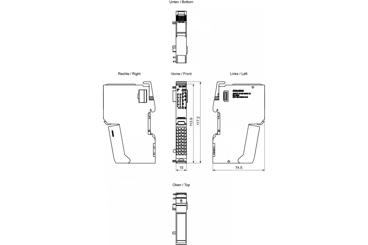 Siemens 6ES7288-3AM06-0AA1 — промышленный компонент