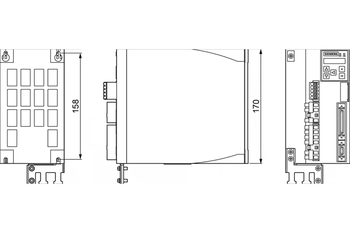 Siemens 6SL3210-5FB10-2UF0 — промышленный компонент