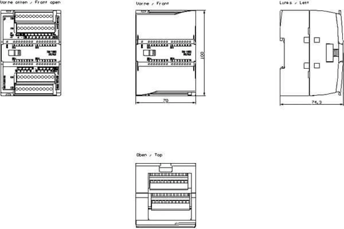 Siemens 6ES7223-1PL22-0XA8 — запасная часть SIMATIC