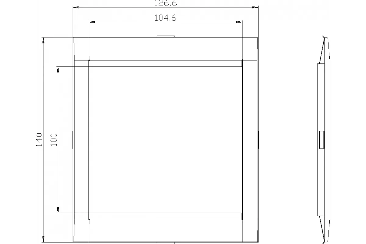 Siemens 3VA9163-0SB10 — Декоративная накладка