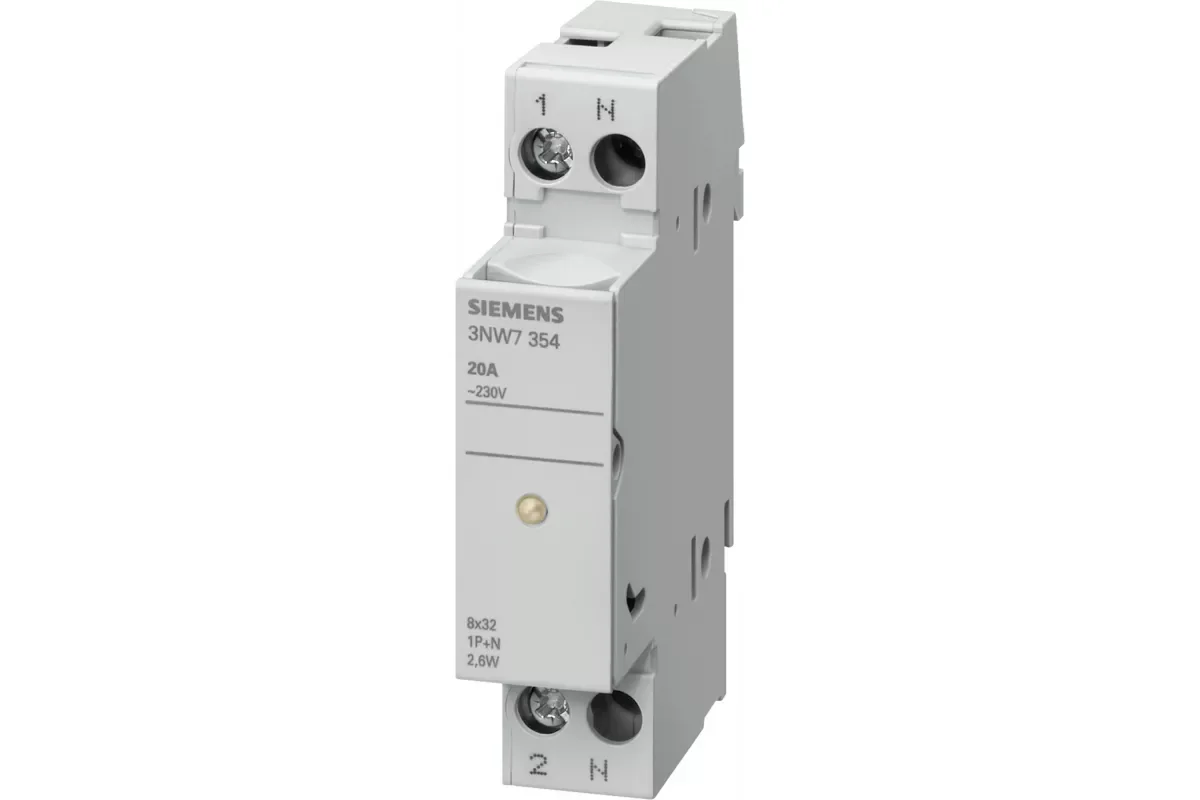 Siemens 3NW7013-4 — Конструктив цилиндрических предохранителей