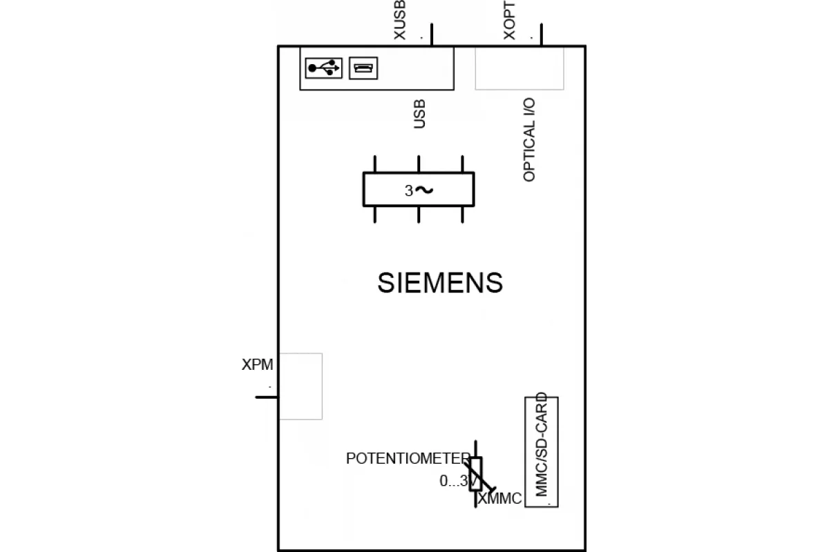 Siemens 6SL3540-6DF71-0RA1 — промышленный компонент