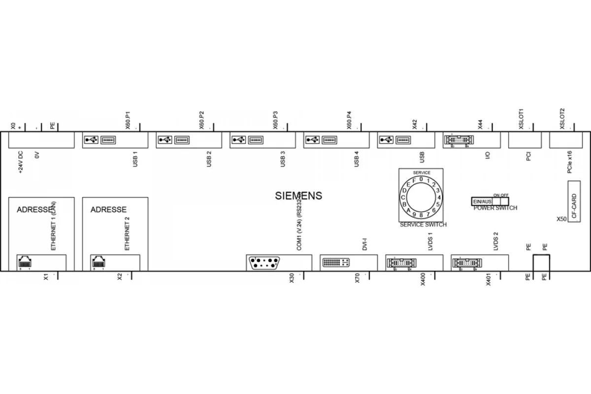 Siemens 6FC5210-0DF33-2AB0 — промышленный компонент