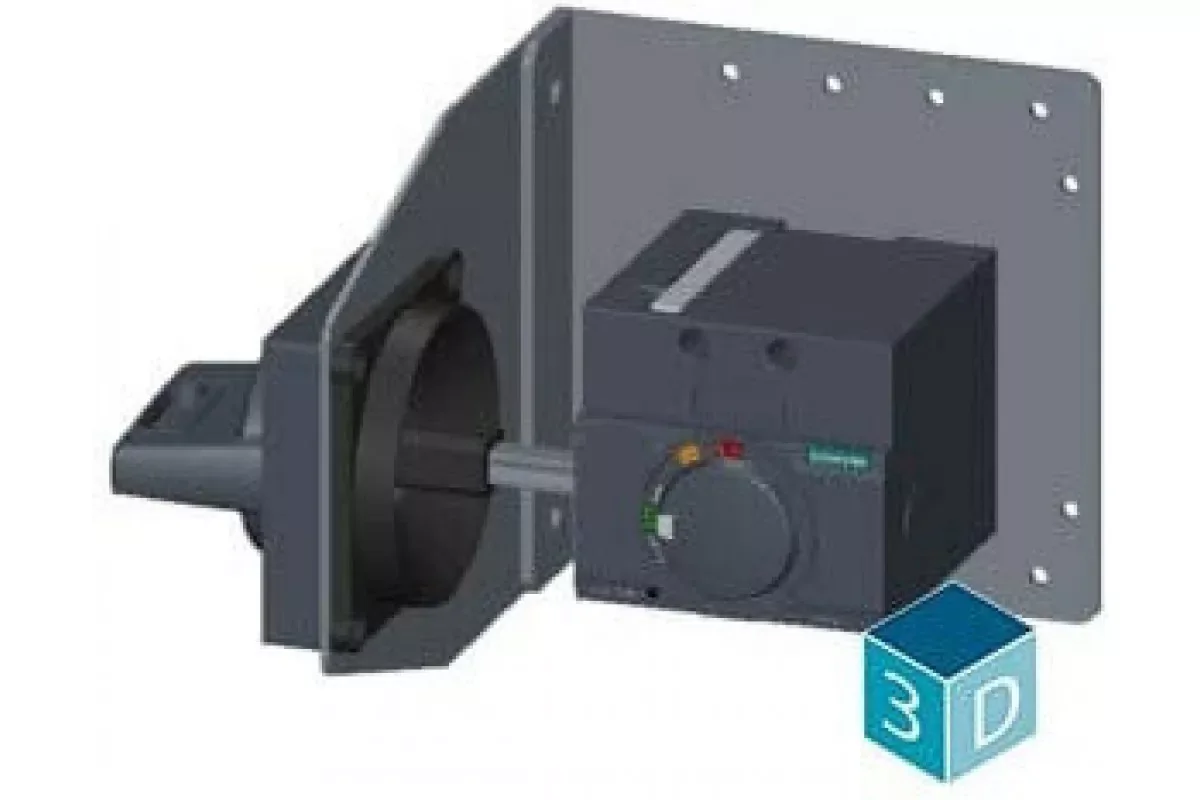 Siemens 3VA9157-0PK51 — Поворотный привод с установкой на боковую стенку стандарт