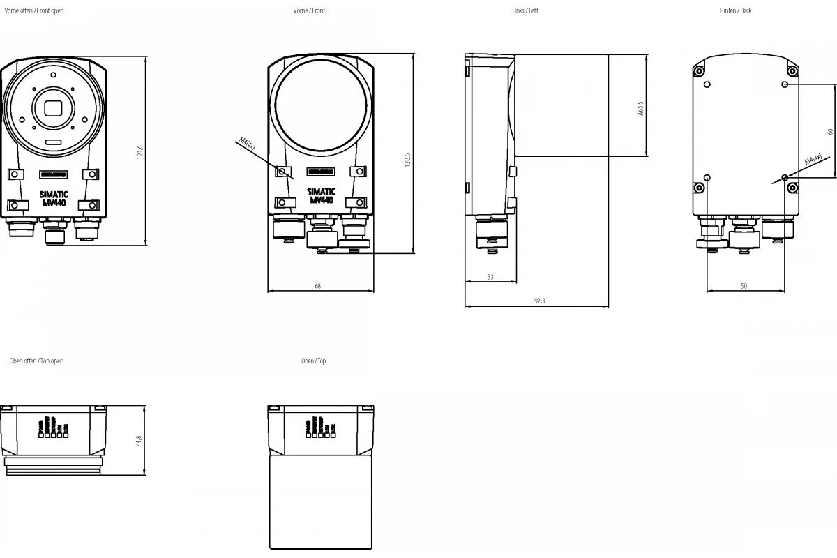 Siemens 6GF3440-1LE10 — SIMATIC MV440 UR считыватель кода