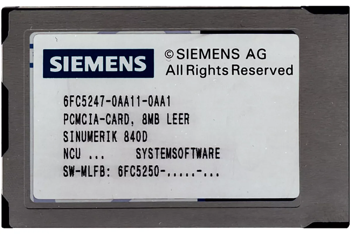 Siemens 6FC5250-0AD06-0AA0 — SINUMERIK 840D/840DE INDEX ПАКЕТ ОПЦИЙ VERTICAL LINE ОПЦИЯ ПО ПОСТАВКА