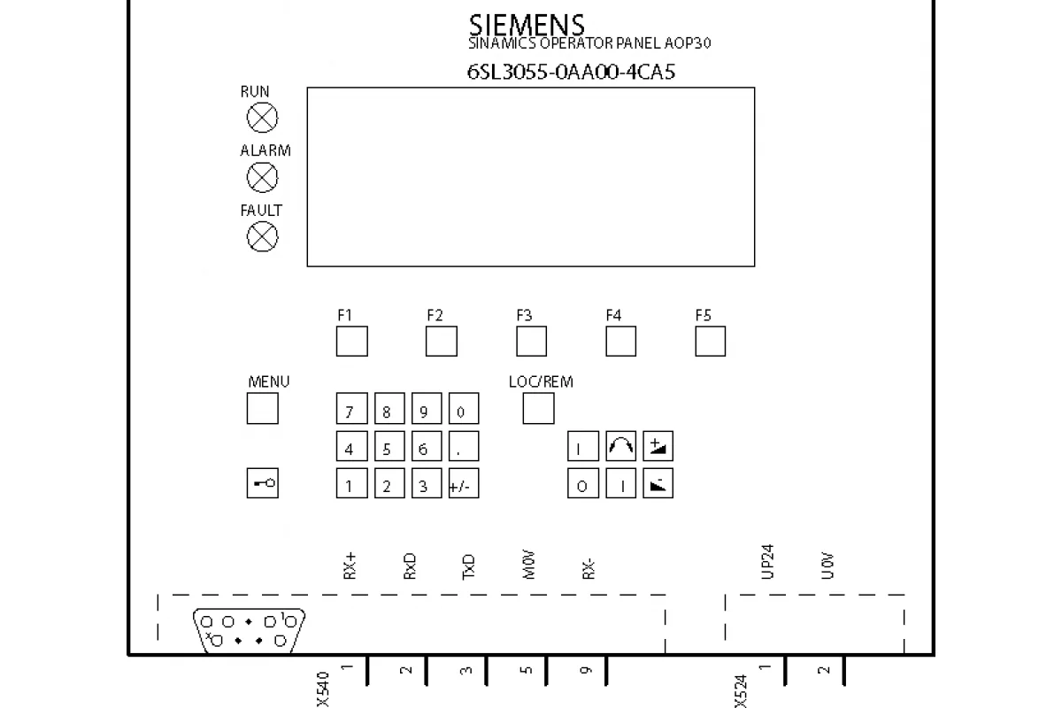 Siemens 6SL3055-0AA00-3KA0 — Терминальный модуль TM120