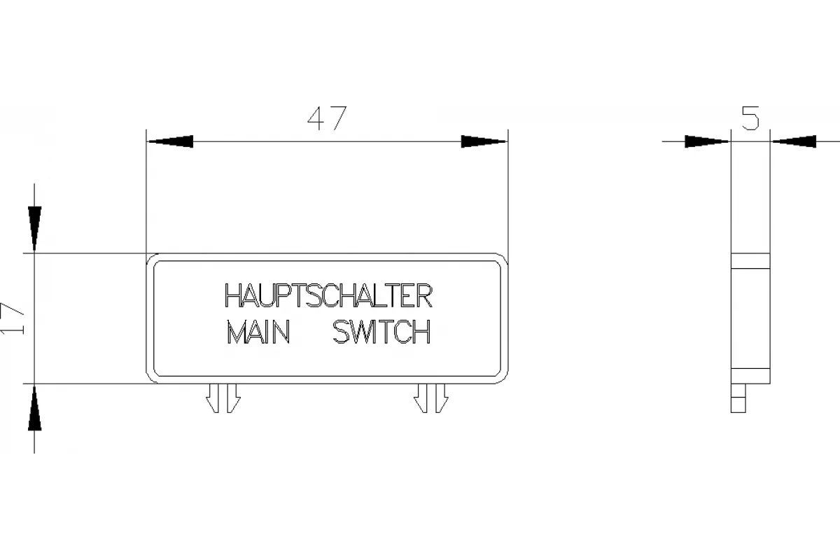 Siemens 3LD9345-1C — Вал 6 x