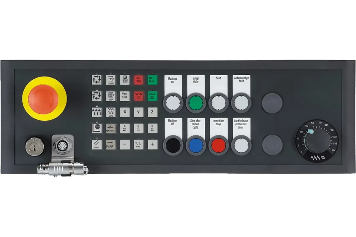 Siemens 6FC5303-0DT12-1AA1 — SINUMERIK 802D SL ПОЛНАЯ КЛАВИАТУРА ЧПУ МОНТАЖ РЯДОМ С ДИСПЛЕЕМ