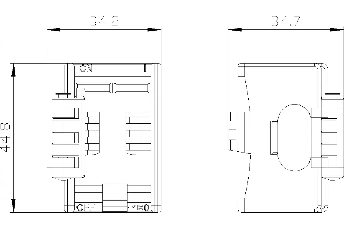 Siemens 3VA9038-0LB10 — Устройство блокировки для пперекидных рычагов принадлежность для