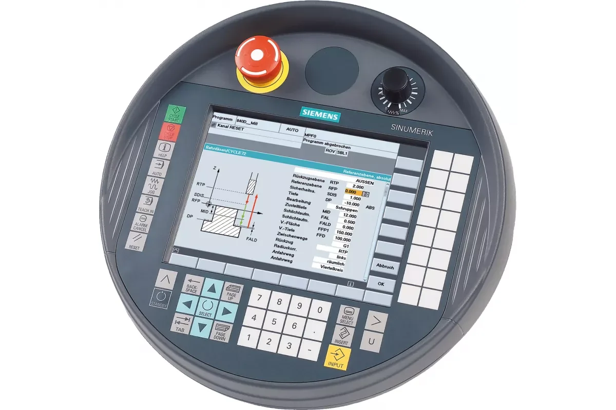 Siemens 6FC5403-0AA10-0AA1 — SINUMERIK РУЧНОЙ ТЕРМИНАЛ HT