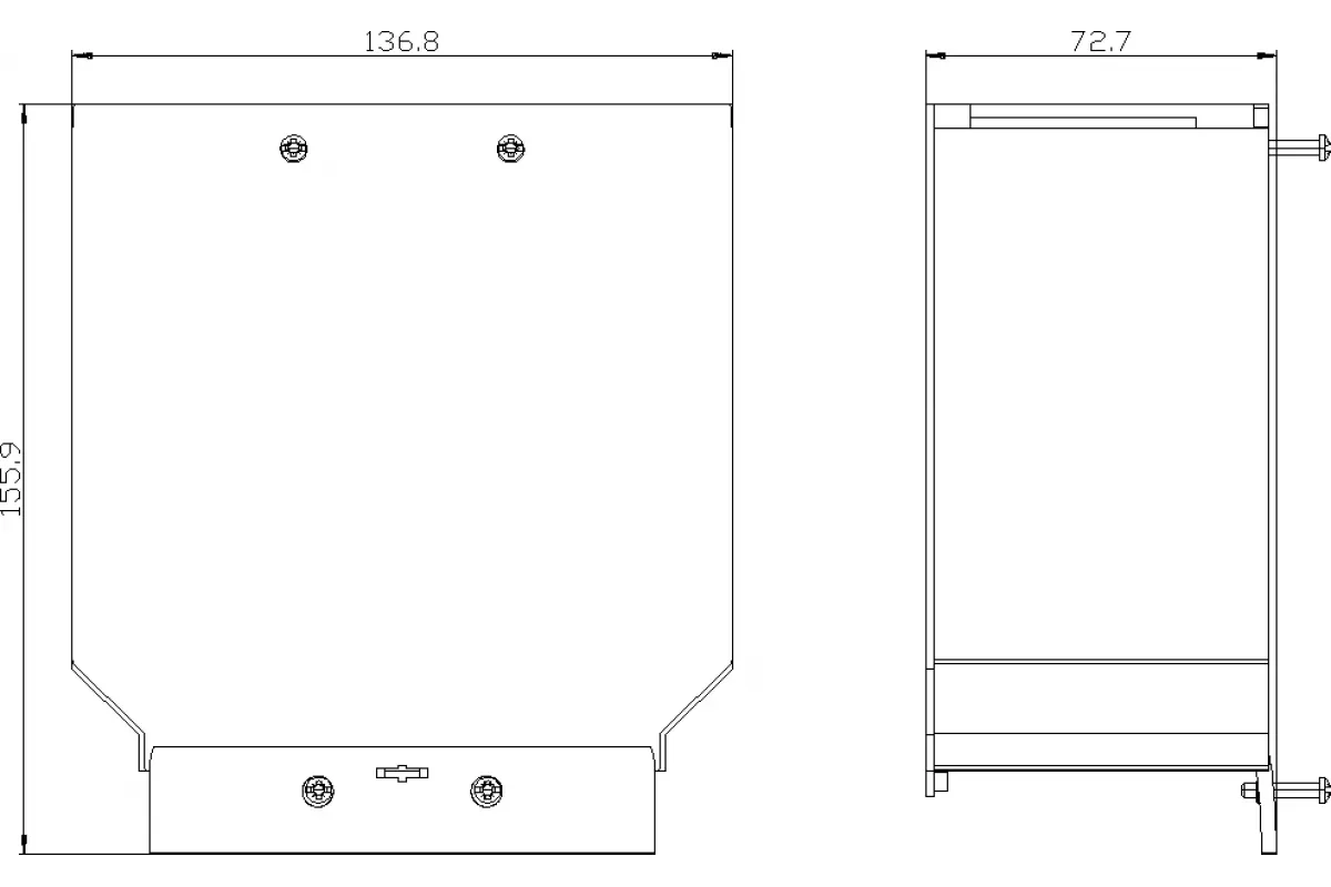 Siemens 3VA9221-0WG40 — Крышка клеммника расширенная