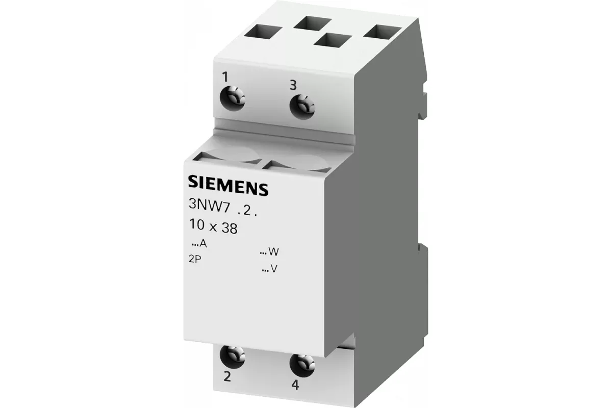 Siemens 3NW7023-4 — Конструктив цилиндрических предохранителей