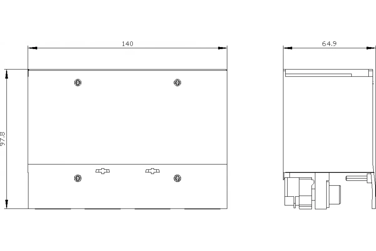 Siemens 3VA9254-0JC13 — Клемма для круглого провода