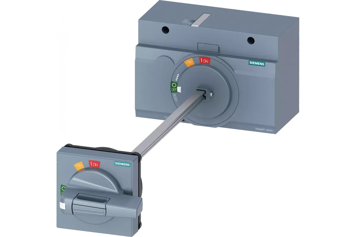 Siemens 3VA9467-0GK00 — Поворотный привод с цапфой для вала без ручки для дооснащения