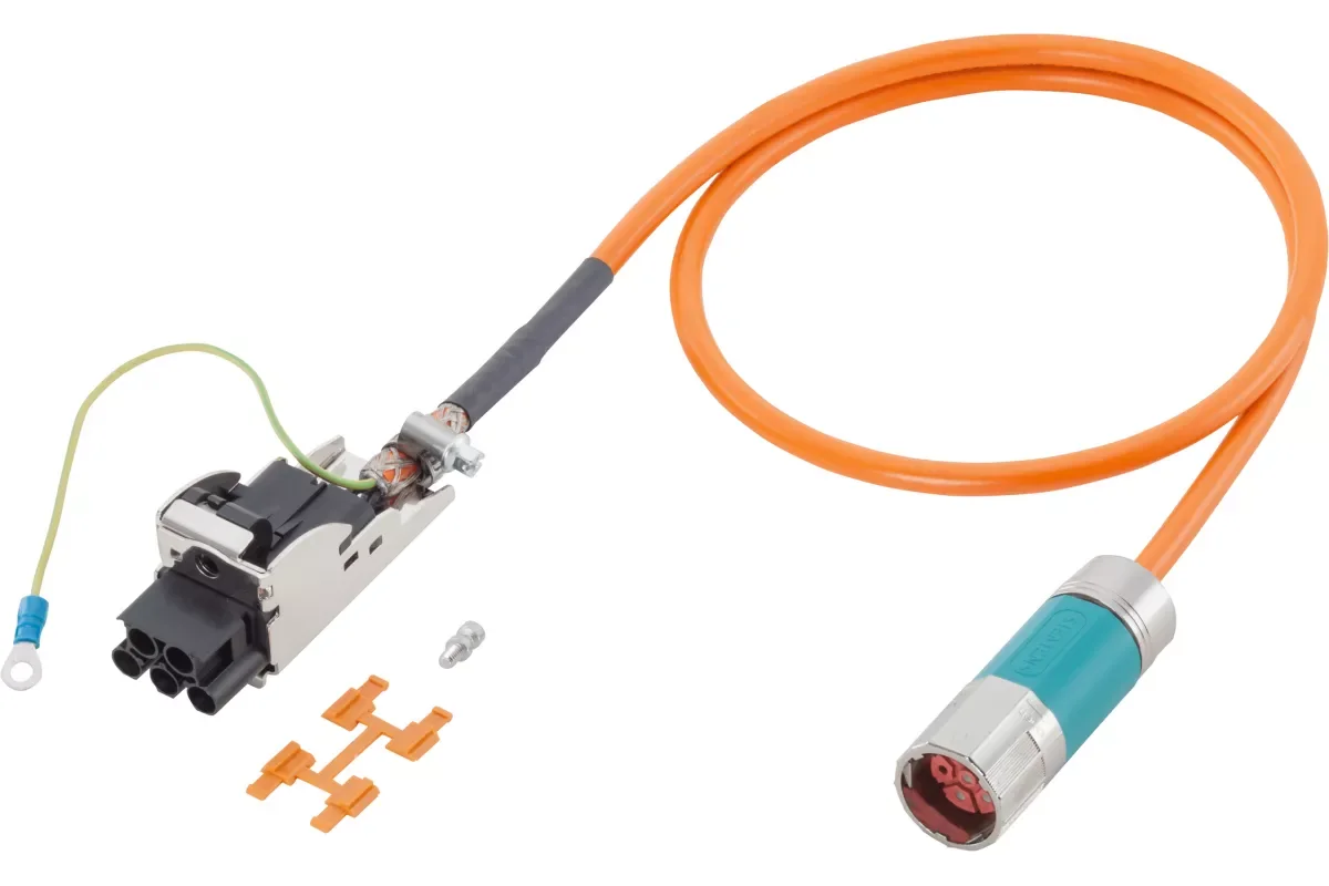 Siemens 6FX5002-5DN26-1CA0 — Силовой кабель предварительно собранный ТИП