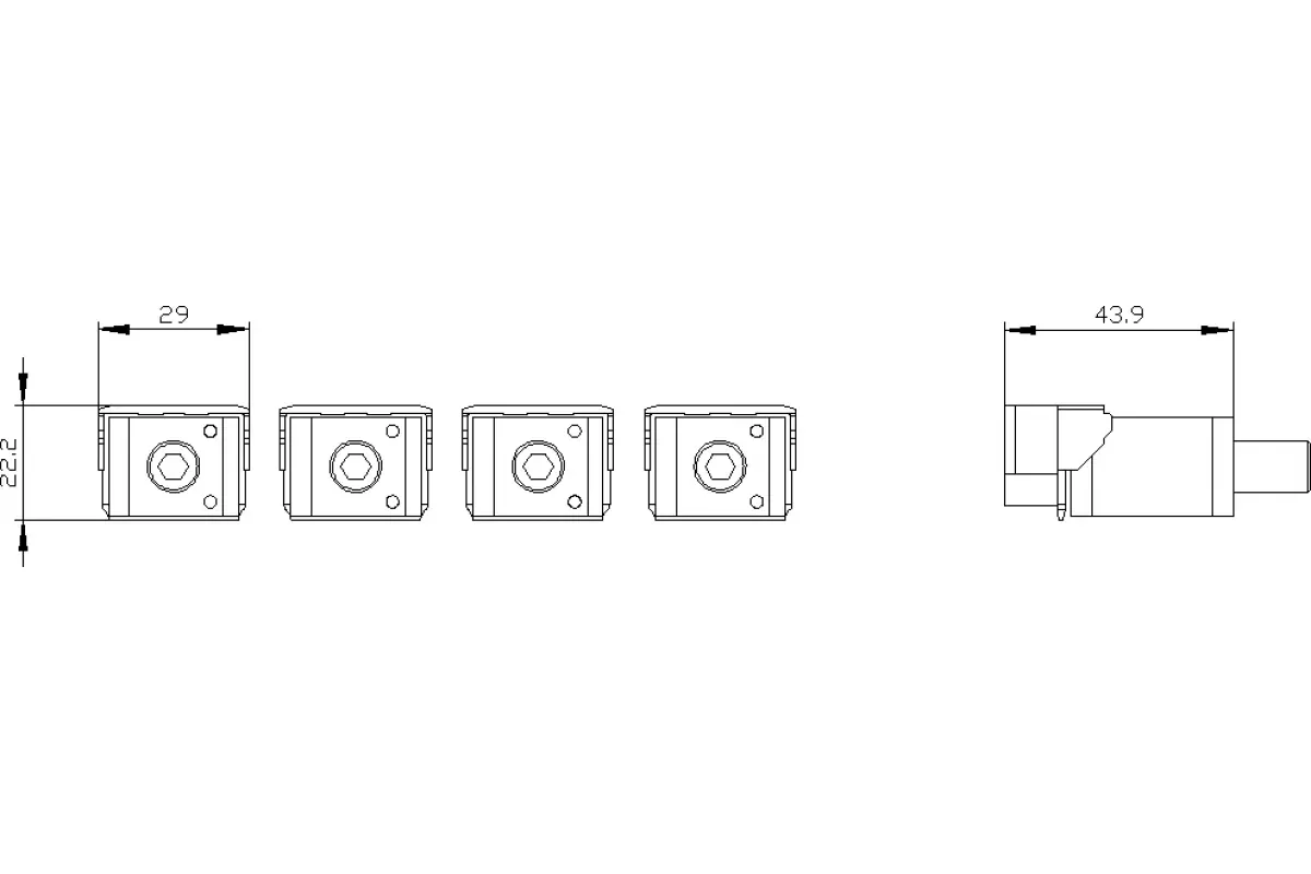 Siemens 3VA9253-0SB10 — Декоративная накладка