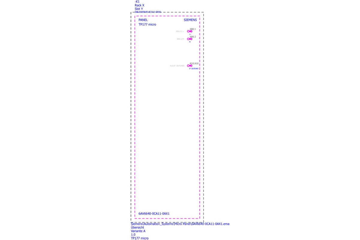 Siemens 6AV6645-7AB14-0AS0 — Запасной стилус для мобильной панели mobile panel