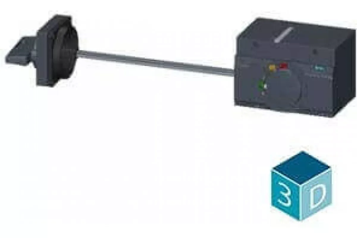 Siemens 3VA9467-0PK11 — Поворотный оператор с установкой сбоку стандарт