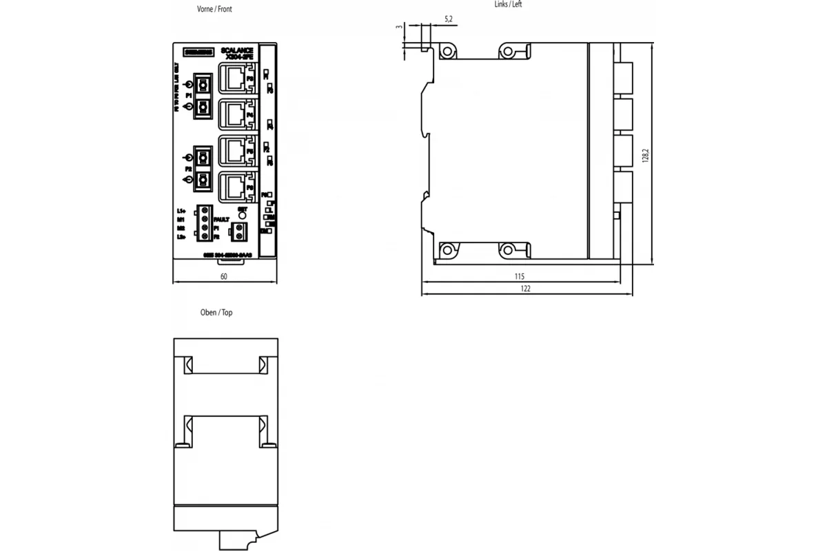 Siemens 6GK5212-2BC00-2AA3 — промышленный компонент