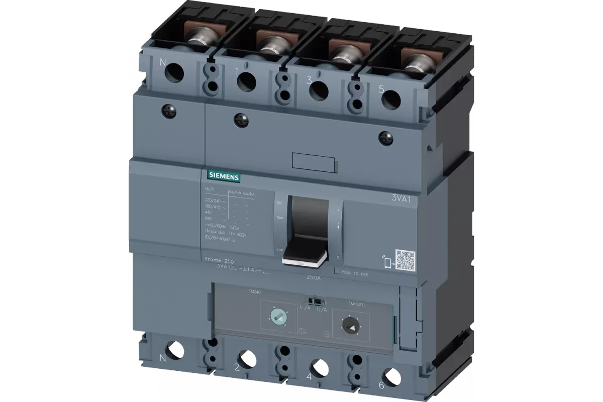 Siemens 3VA1225-6EF42-0KH0 — Выключатель в литом корпусе