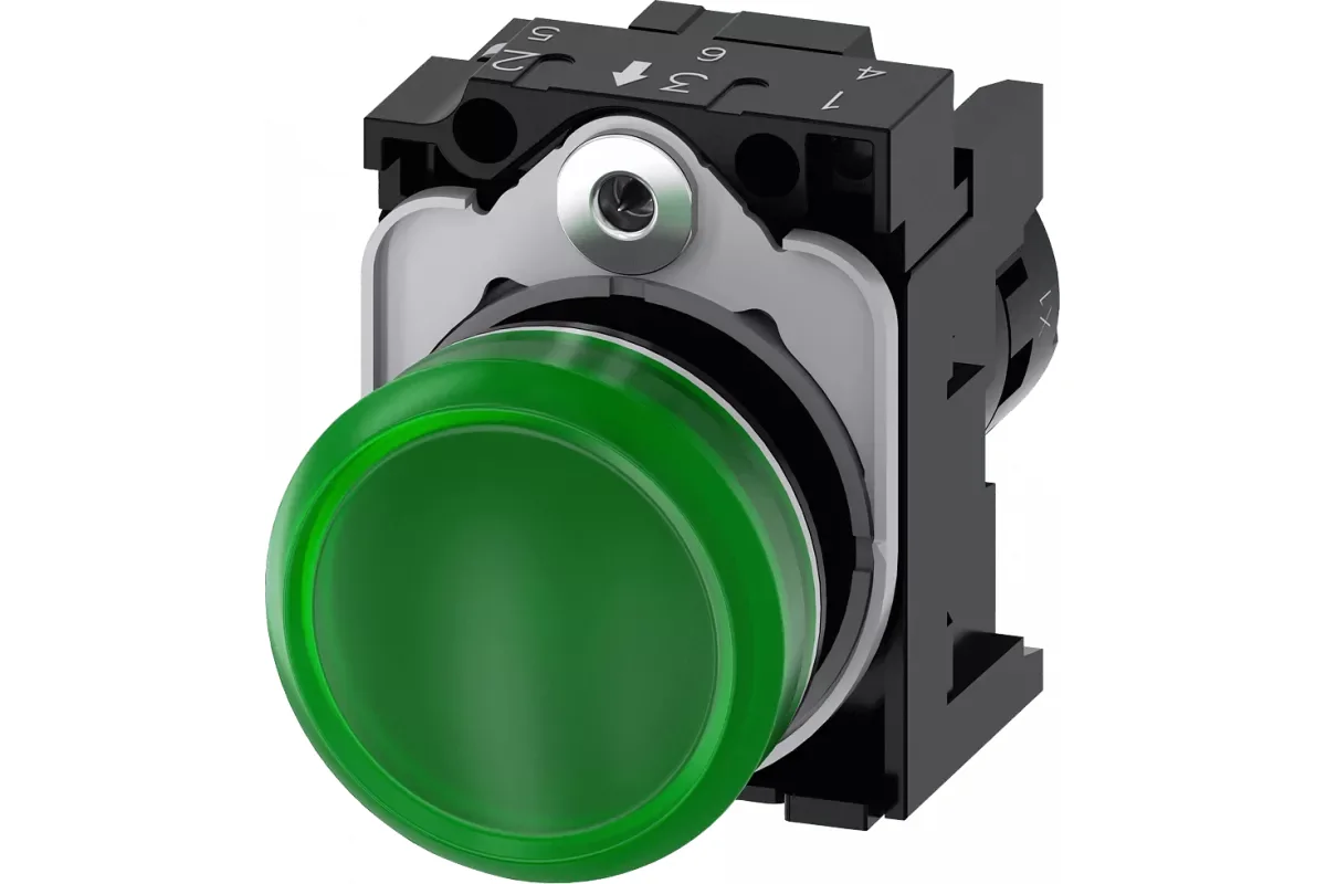 Siemens 3SU1201-6AC30-1AA0 — Световой индикатор компактный