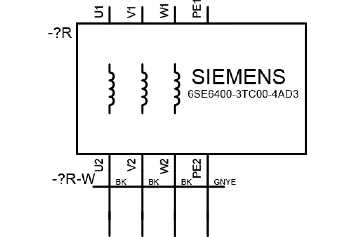 Siemens 6SE6400-3CC02-2CD3 — промышленный компонент