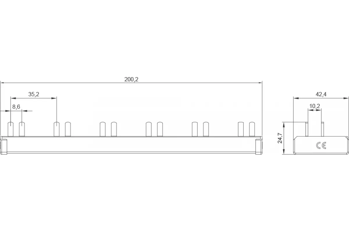 Siemens 5ST3674-1 — Сборные шины 5ST для модульных устройств