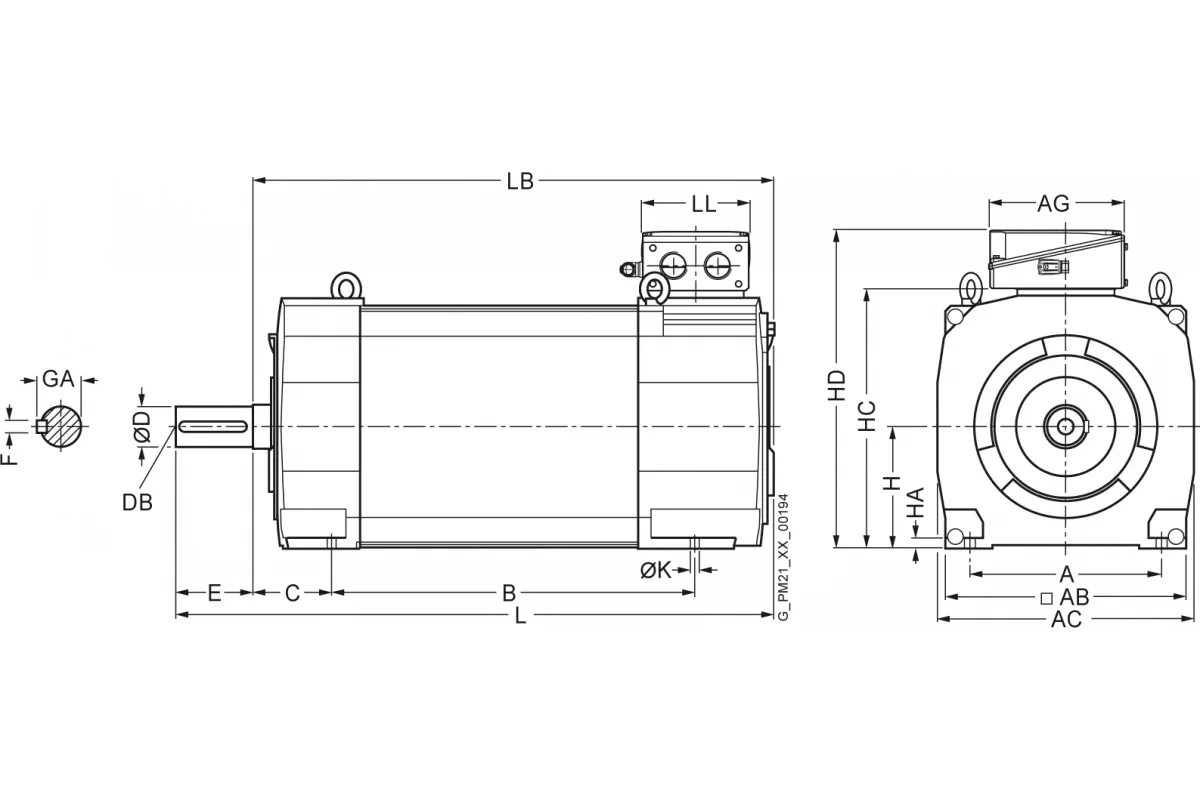 Siemens 1PH8350-1.B4.-...0 — 1PH8 для SINAMICS S120 для производственных машин