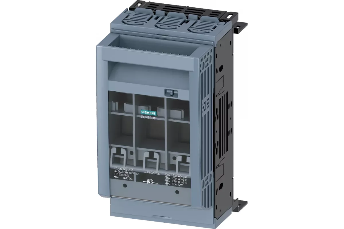 Siemens 3NP1133-1BC12 — Установка на монтажной панели