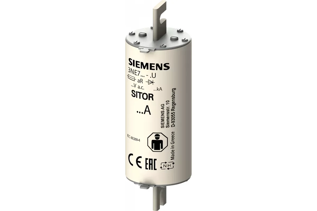 Siemens 3NE8020-3MK — Предохранительные вставки NH SITOR