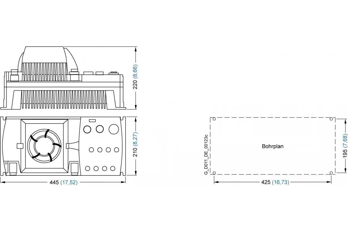 Siemens 6SL3525-0PE17-5AA1 — Силовые модули PM250D