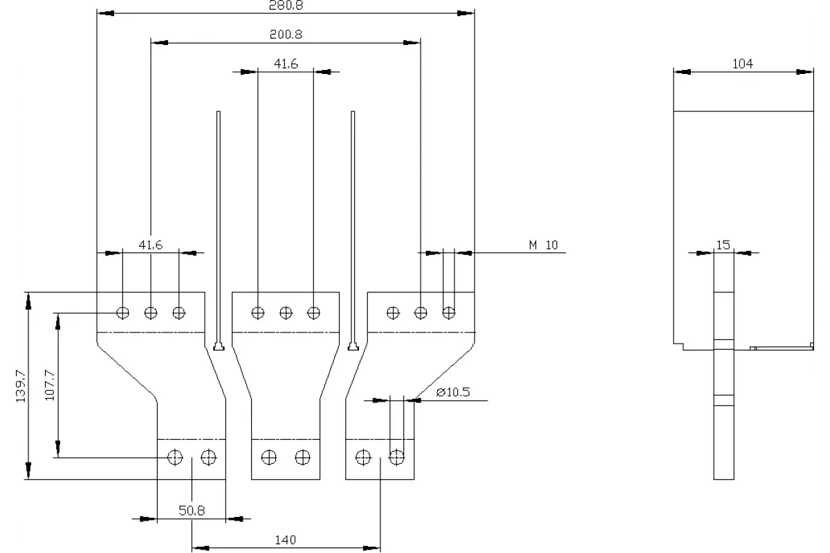 Siemens 3VA9603-0QC00 — Расширительная соед